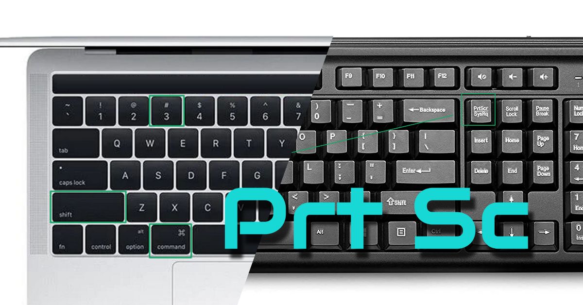 Print Screen Keys Mac Windows