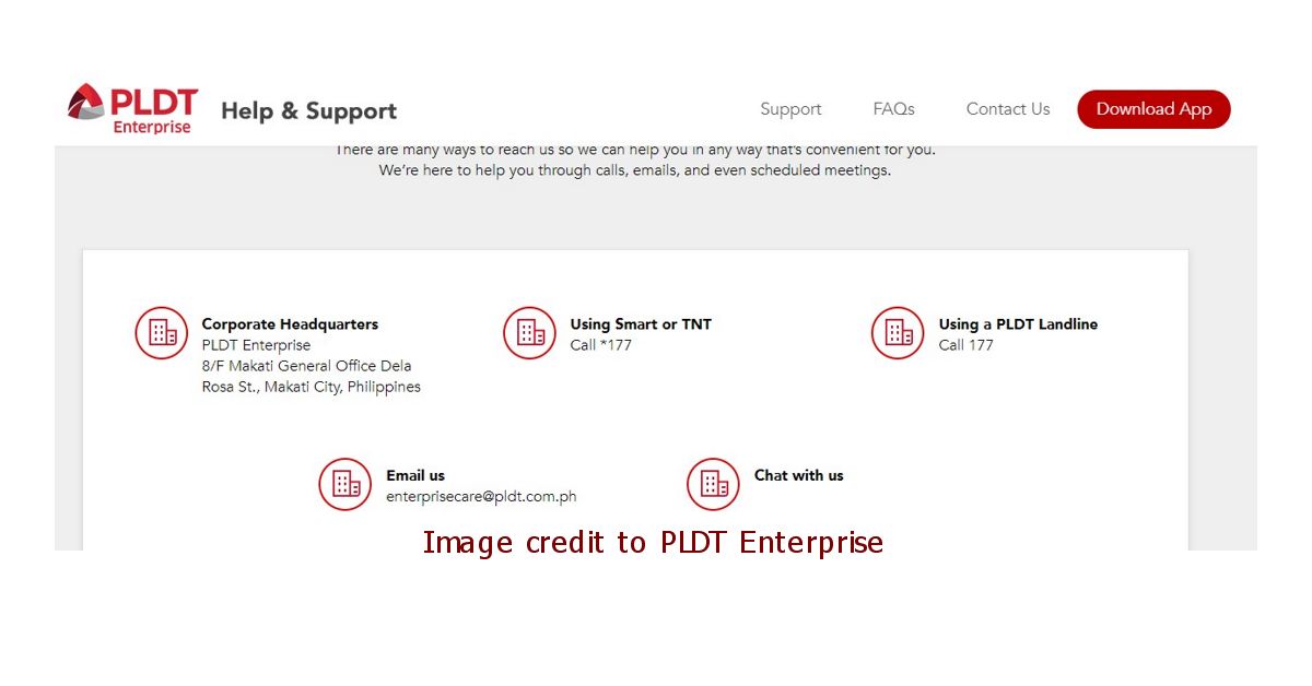 PLDT Customer Support